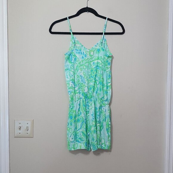 Lilly Pulitzer Deanna Casual Ocean print Romper - Picture 10 of 10